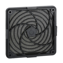 ClimaSys - grille sortie - noire - 124x124x11mm