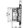 ClimaSys - ventilateur - 38m3/h - 48Vcc - IP54 - avec grille et filtre G2