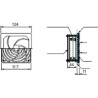 ClimaSys - ventilateur 65m3/h - 115V - avec grille plastique et filtre