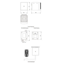 ClimaSys - résistance chauffante isolée thermoventilé - 170W - 230V