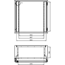 PanelSeT - Thalassa - châssis fixe 19'' - 12U