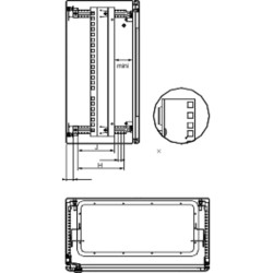 PanelSeT - Thalassa - châssis fixe 19'' - 12U