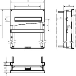 PanelSeT - Thalassa - Chassis modul 18M 300x250x150