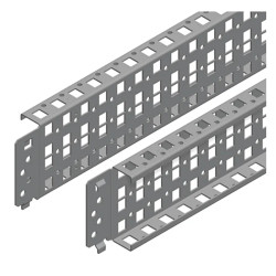 PanelSeT - Thalassa - 2 traverses perforées - fix. rapide 3 rangées - 90x1000mm