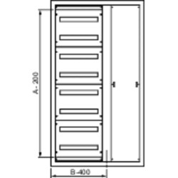 PanelSeT - Thalassa - plastron de rattrapage - 50x600mm - lot de 2