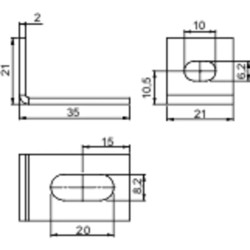 PanelSeT - Thalassa - connecteur EN 35x21 - pour rail C