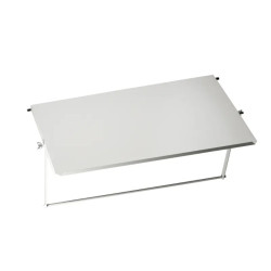 PanelSeT - Thalassa - tablette. de porte - L:600mm - charge 30 kg - RAL 7035