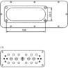 PanelSeT - Thalassa - membrane - type FL21 T - 7 entrées de câbles