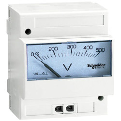 PowerLogic - Voltmètre analogique - modulaire - 0 à 300V