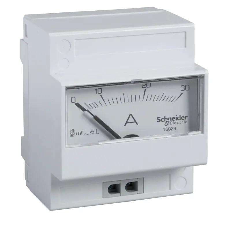 PowerLogic - Ampèremètre analogique - modulaire - 0 à 30A