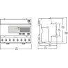 Acti9 iEM - compteur tri avec TI souples - multitarif - alarme kW - Modbus