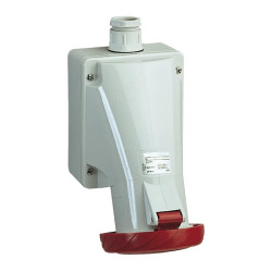 Mureva - socle de prise industrielle - 16 A - 3P+N+T - 380-415 V CA - IP67