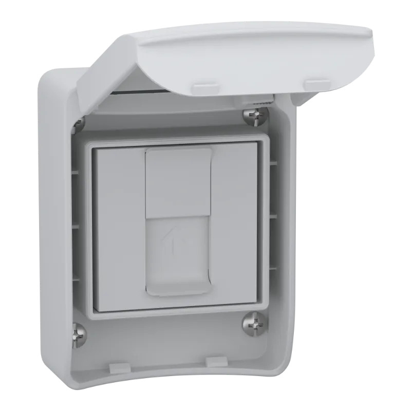 Mureva socle IP65 pour 1 prise RJ45 S-ONE