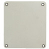 MUREVA - plaque 90 x 100 mm pour prises 65 x 65 et 75 x 75 mm