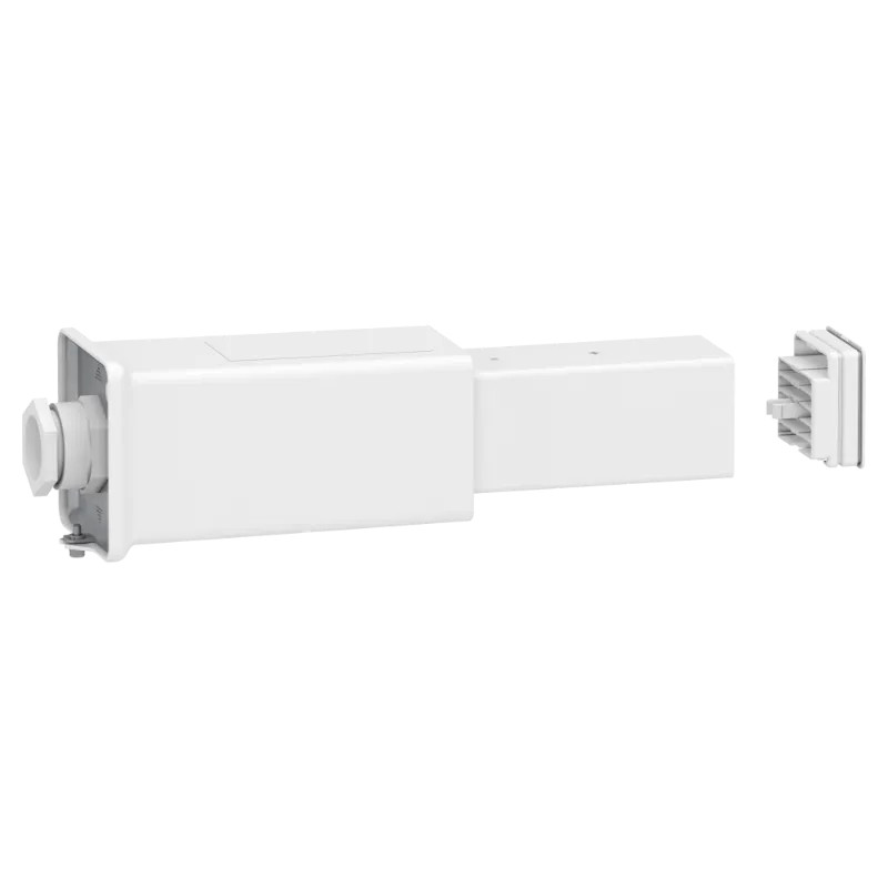 Canalis KBB - embout d'alimentation gauche 40A blanc - 3L+N+PE - bus