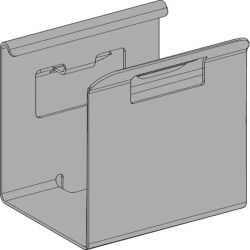 Canalis KBB - support de canalisation à monter sur étrier réglable