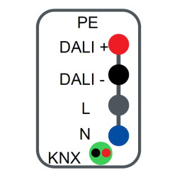 Canalis KB - connecteur dérivation 16A - sans protection - 3L+N+PE