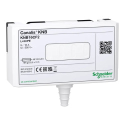 Canalis KNA & KNT - connecteur de dériv. fusib. - 16A - 8,5x31,5 - 1L+N+PE - NF