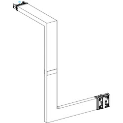 Canalis KSA - coude multiple coupe feu 250A - 3 côtés ajustables 250-750mm