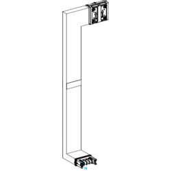 Canalis KSA - coude mult. coupe feu 250A -vers bas & gauche-A&C:250mm-B:700-1200