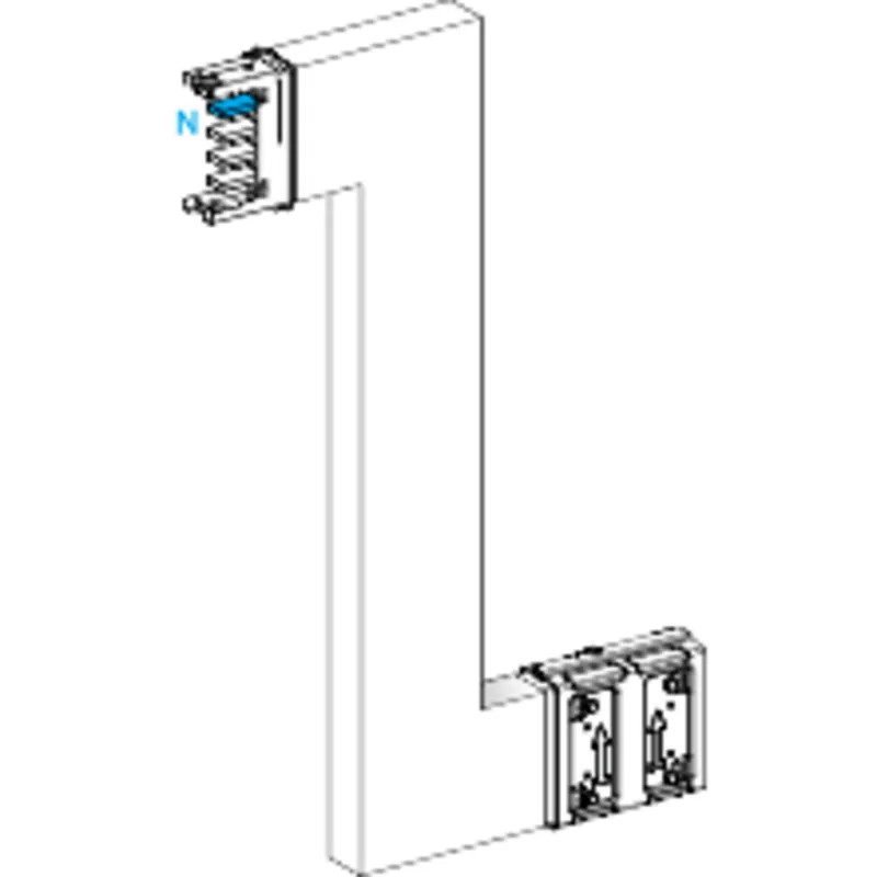 Canalis KSA - Zed vertical 250A - A&C:250mm - B:250-750mm