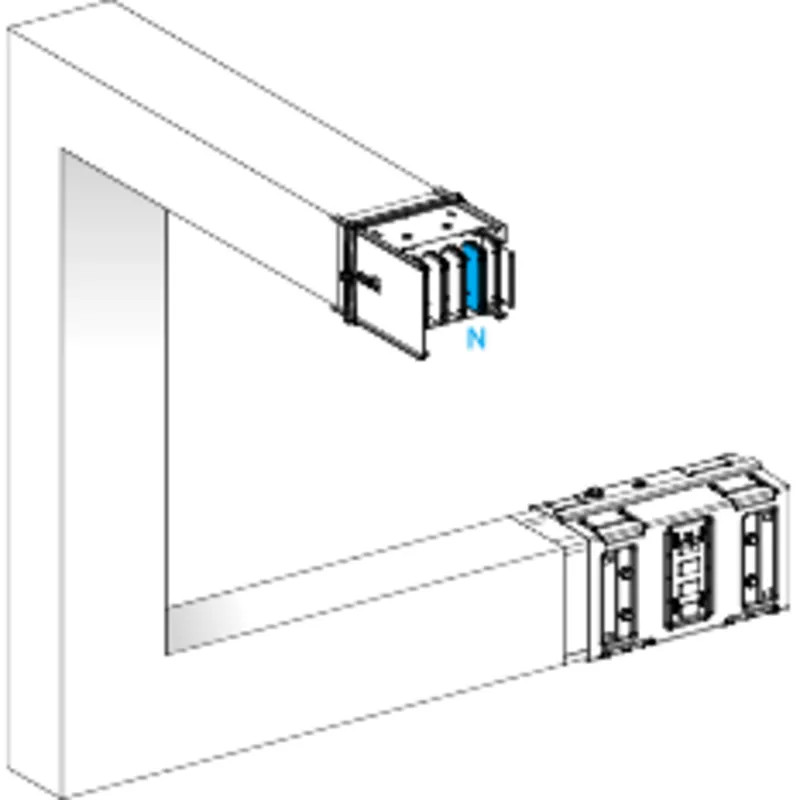 Canalis KSA - coude multiple 1000A - 3 côtés ajustables 300-800mm