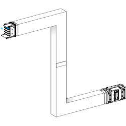 Canalis KSA - Zed vertical coupe feu 1000A - 3 côtés ajustables 300-800mm