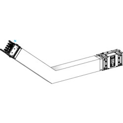 Canalis KSA - Coude spé. vert. 630A - vers haut 95° à 175° - côtés 300 à 800mm