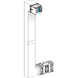 Canalis KSA - coude mult. coupe feu 630A-vers haut & gauche-A&C:300mm-B:700-1200