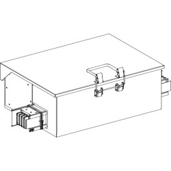 Canalis KSB - coffret de dérivation 630A pour fusible NF ou DIN - 3L+N+PE