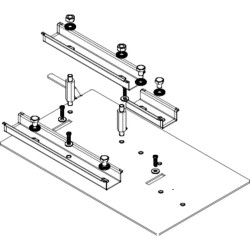 CANALIS PLATINE COFFRET K SB POUR PASSERE