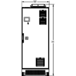 AccuSine PCS+ filtre actif plus - 120A - 380/480V - 50/60Hz - UL - T12 - armoire