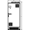 AccuSine PCS+ filtre actif plus - 200A - 380/480V - 50/60Hz - IP54 - armoire