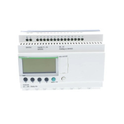 Zelio Logic - relais intelligent compact - 20 E/S 24Vcc - ss horloge - affichage