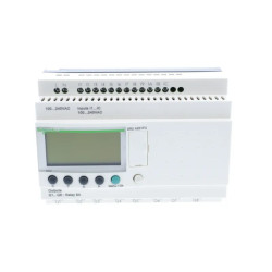 Zelio Logic - relais intelligent compact - 20 E/S 100..240Vca - ss horl. - affi.