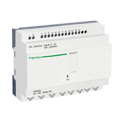 Zelio Logic - relais intelligent compact - 20 E/S 100..240Vca - ss horl-ss affi.