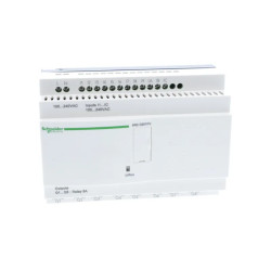 Zelio Logic - relais intelligent compact - 20 E/S 100..240Vca - ss horl-ss affi.