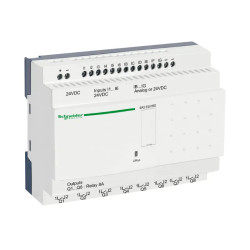 Zelio Logic - relais intelligent compact - 20 E/S 24Vcc - horloge - ss affichage