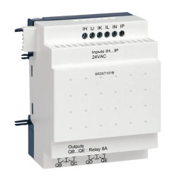 Zelio Logic - module d'extension E/S TOR - 10 entrées/sorties - 24Vca