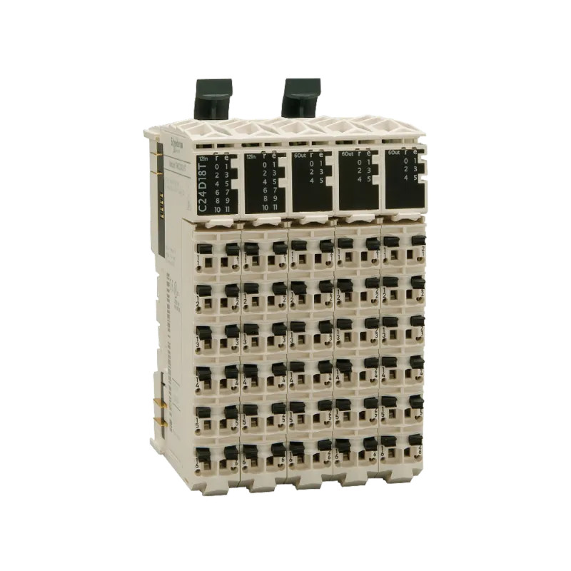 Modicon TM - bloc d'extension compact 24vdc - 12 entrées - 8 sorties