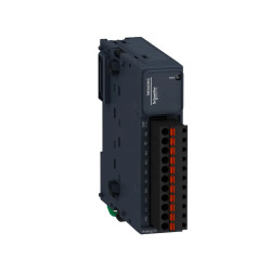 Modicon TM3, module 2 entrées ana haute résolution, -10-0-10V, 0/4-20mA, ressort