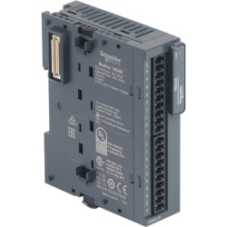 Modicon TM3, module 8 entrées analogiques, -10-0-10V, 0/4-20mA, vis