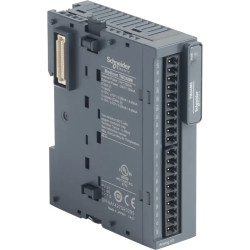 Modicon TM3, module mixte 4 entrées et 2 sorties -10-0-10V, 0/4-20mA, à vis