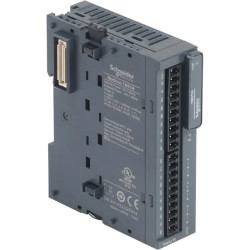 Modicon TM3, module 4 entrées température, sonde ou -10-0-10V, 0/4-20mA, à vis