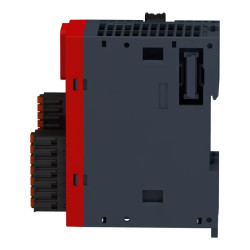 Modicon TM3 - module sécurité contrôle AU/inter - cat. 4 SIL3 - 24VCC - ressort