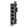 Modicon TM4, module de communication switch Ethernet 4 connecteurs RJ45