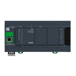 Modicon M241, contrôleur 40E/S NPN, ports Ethernet+2 série, 24VCC