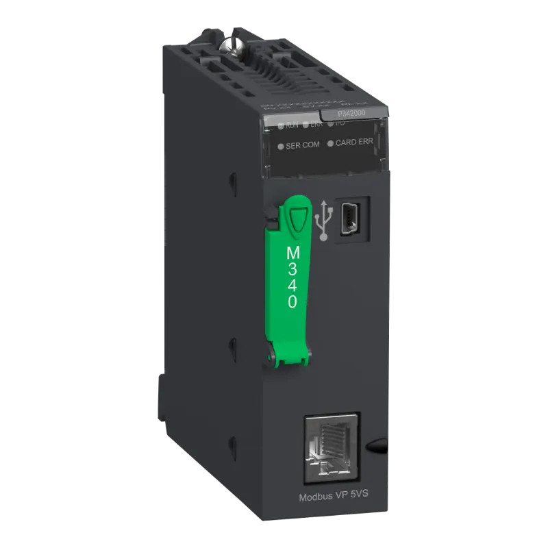 Modicon M340 - processeur - 1024 E/S TOR 256 E/S ANA - 1Modbus