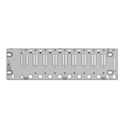 Modicon X80 - rack - 8 positions Ethernet+bus X pour M580 - durci