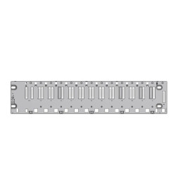 Modicon X80 - rack - 12 positions Ethernet+bus X pour M580 - durci